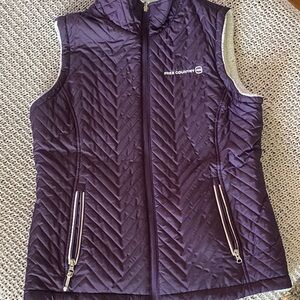 Sherpa lined lightweight womens vest. Worn once LIKE NEW
